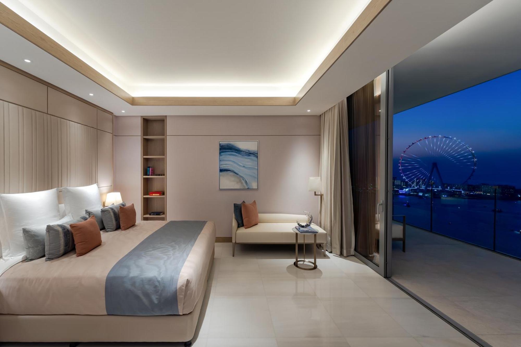 Five Luxe Hotel ดูไบ ภายนอก รูปภาพ A bedroom in the hotel